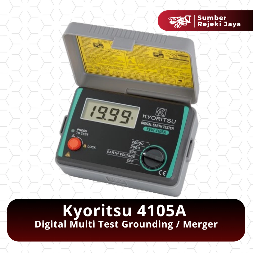 Kyoritsu 4105A Digital Multi Test Grounding / Merger ORIGINAL