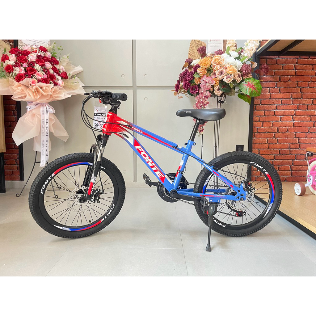 Sepeda MTB 20 FONTE RIDER Size 20 inch Sepeda Anak