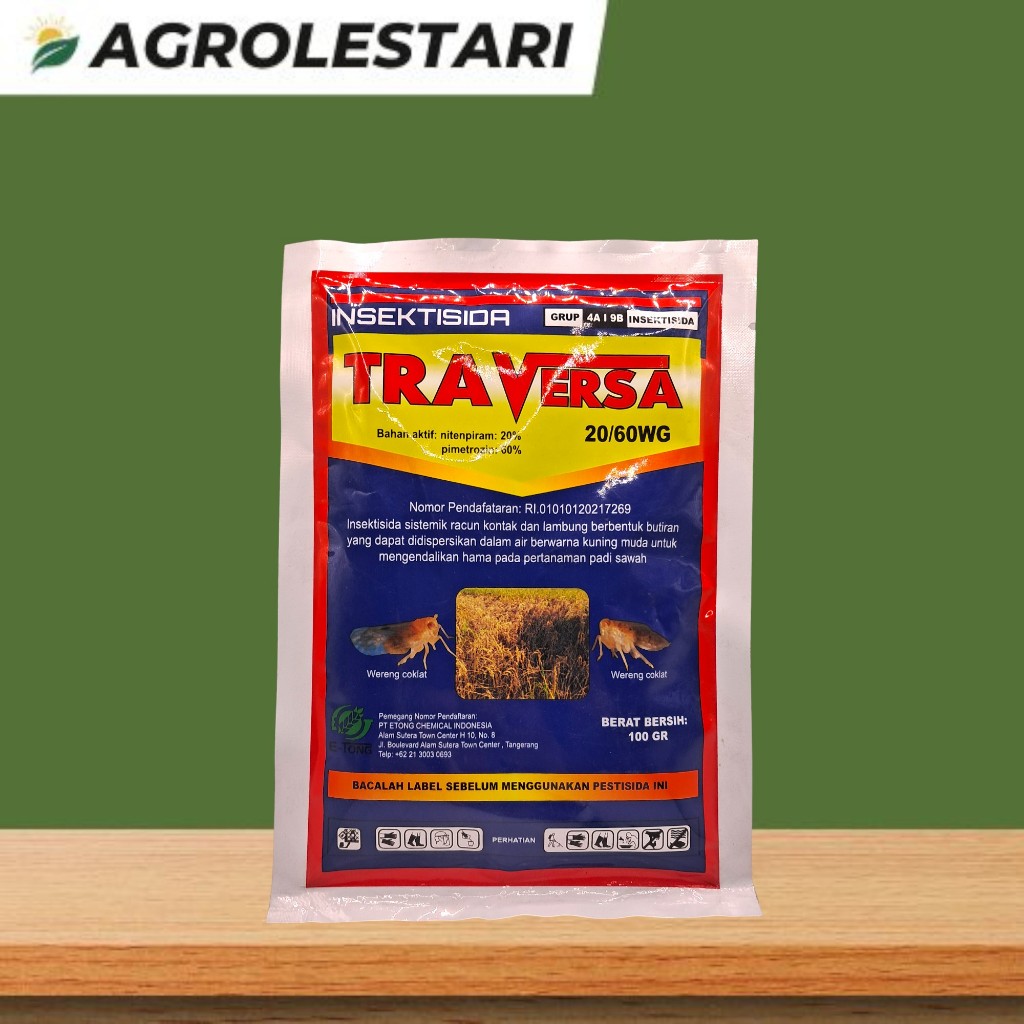BEST SELLER Insektisida TRAVERSA 100gr  untuk membasmi hama wereng pada tanaman padi berfungsi sama 
