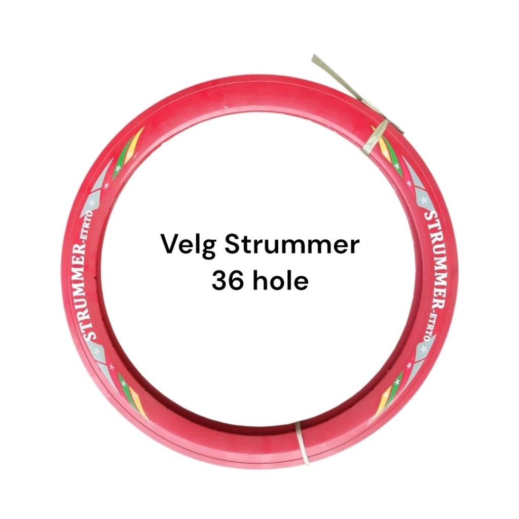 STRUMMER VELG SEPEDA MTB 26 RIMS MTB ORIGINAL - RED