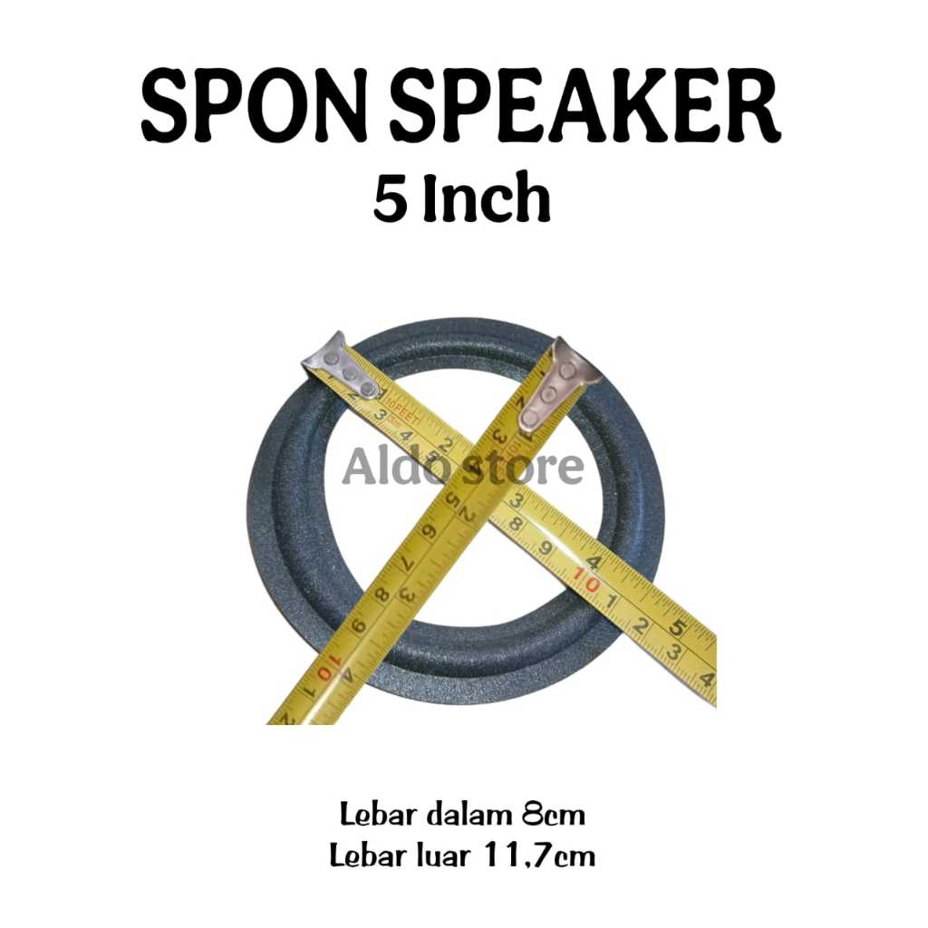 SPON SPEAKER DAN PINGGIRAN KARET SPEAKER