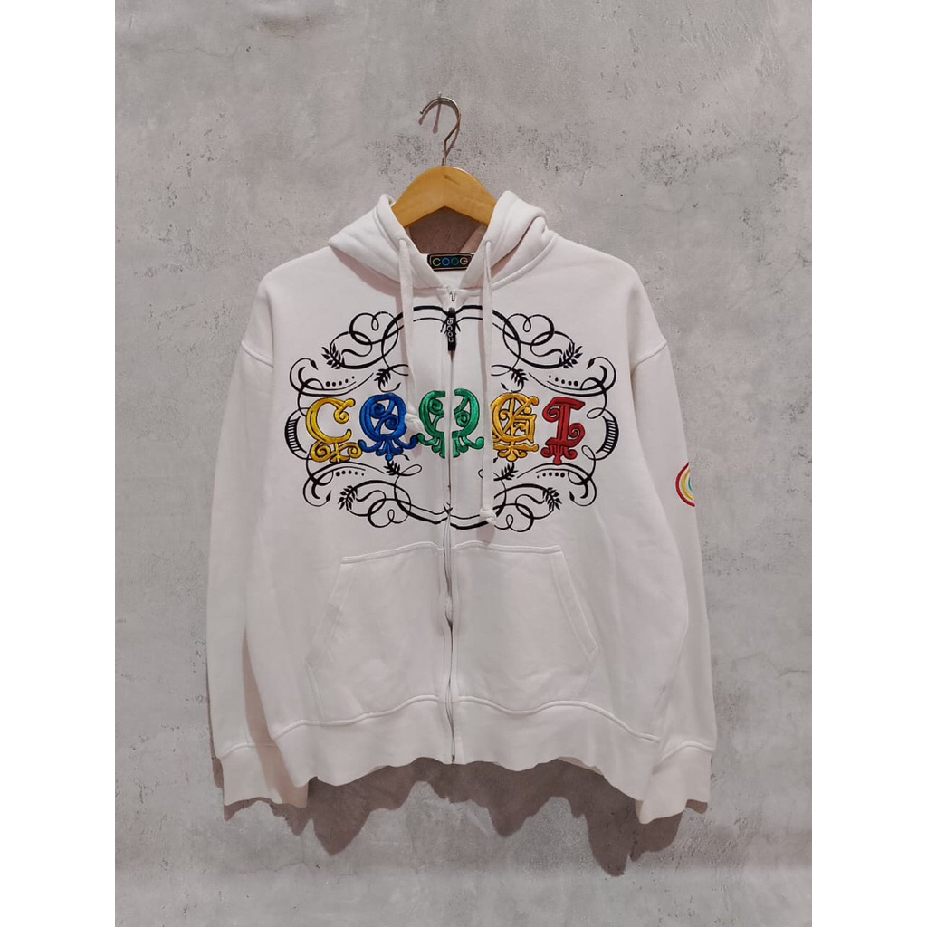 vintage coogi style ziphoodie