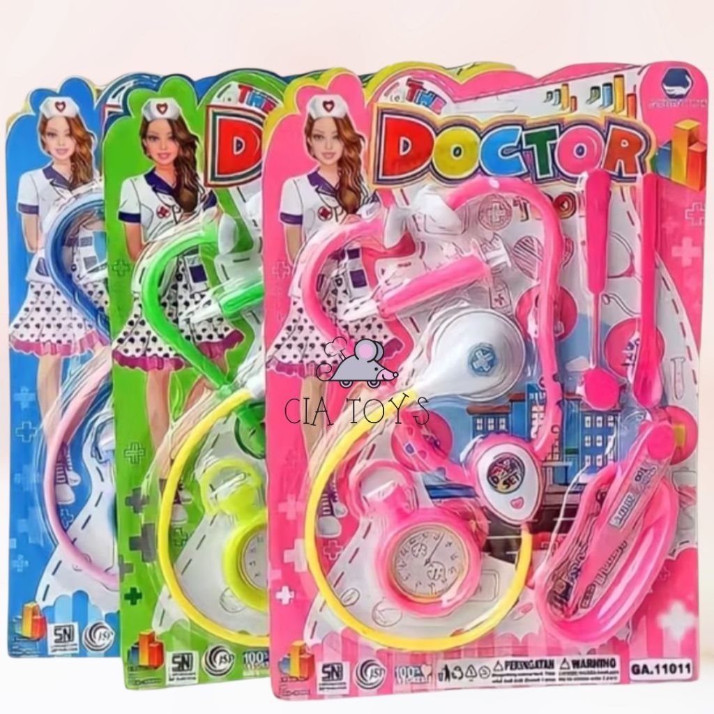 Mainan anak edukasi dokter dokteran lengkap/mainan dokter anak cewek cowok