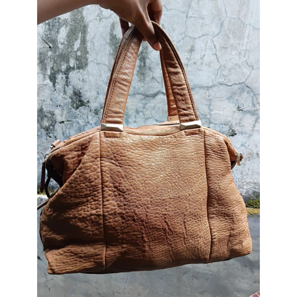 finn esker tas kulas kulit gajah hand bag