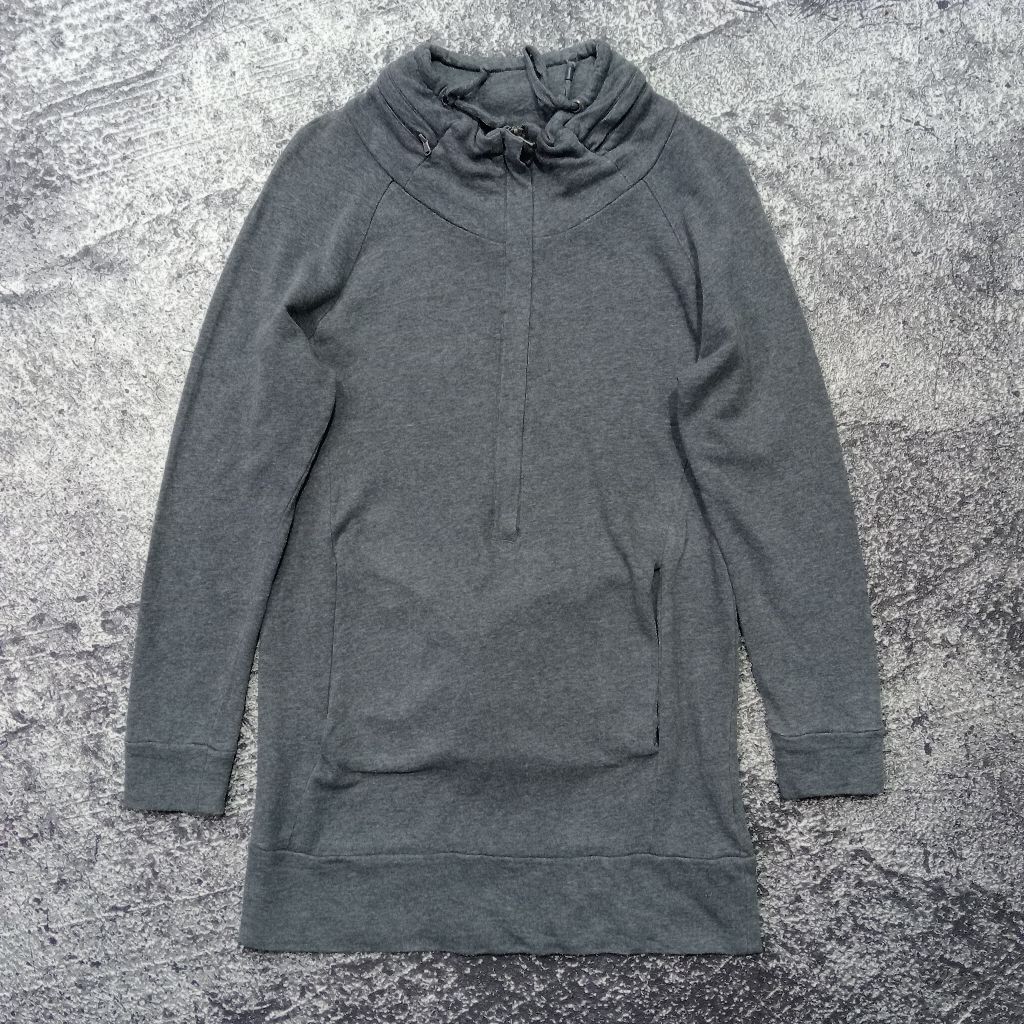 Jaket Hoodie wanita CODES COMBINE abu jaket casual murah size m