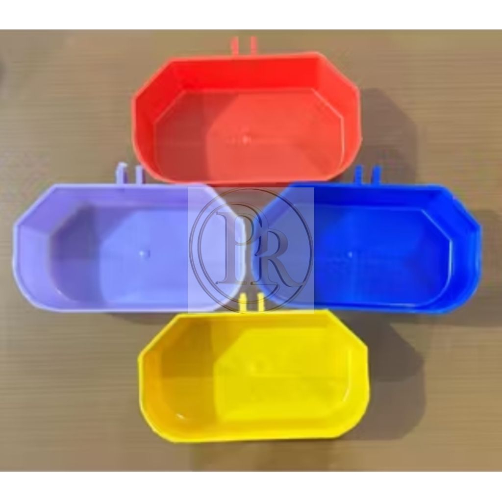 Cepuk Mandi burung oval warna