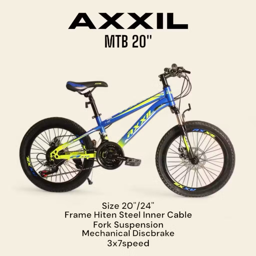 Sepeda Gunung dewasa Mountain bike MTB Axxil 20 24 inch