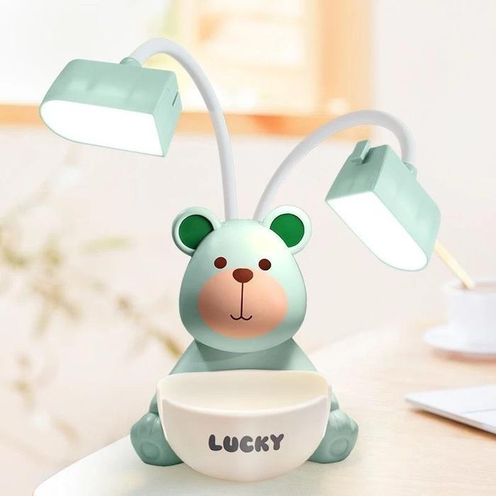 Lampu Meja Belajar Lampu Baca Lampu Teddy Bear