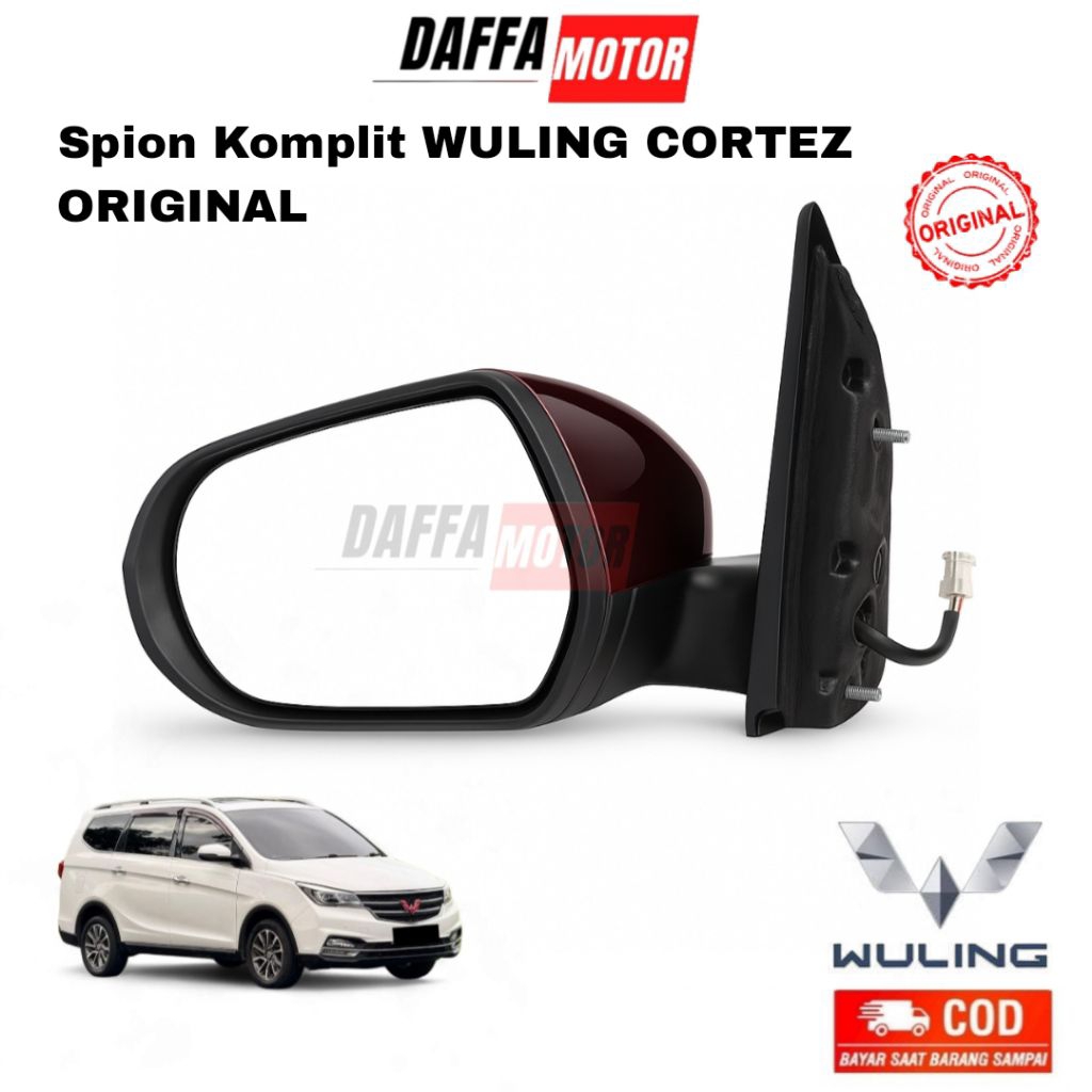 Spion komplit WULING CORTEZ original spion mobil wuling cortez manual lipat spion wuling cortez lipa