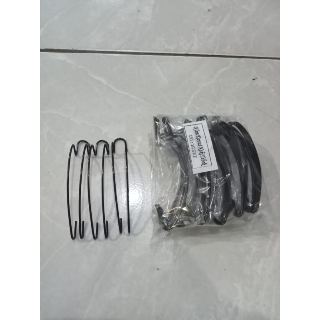 KLEMAN UNTUK SANGKAR BURUNG BESI 1 BUNGKUS ISI 10SET PENJEPIT KHUSUS SANGKAR BURUNG KAWAT