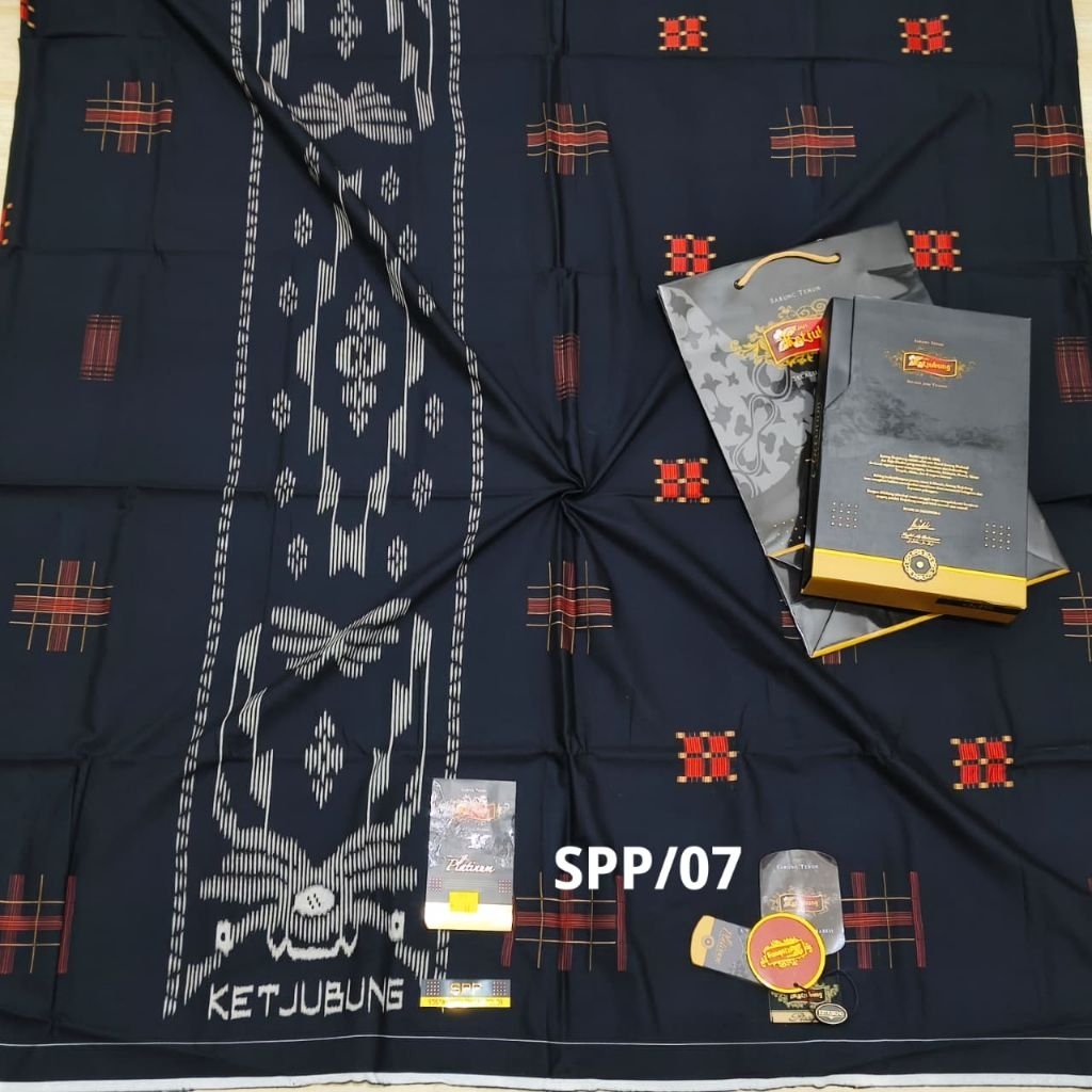 Sarung Ketjubung Original 100% || Sarung Ketjubung Songket || Sarung Ketjubung Platinum Gold & Silve