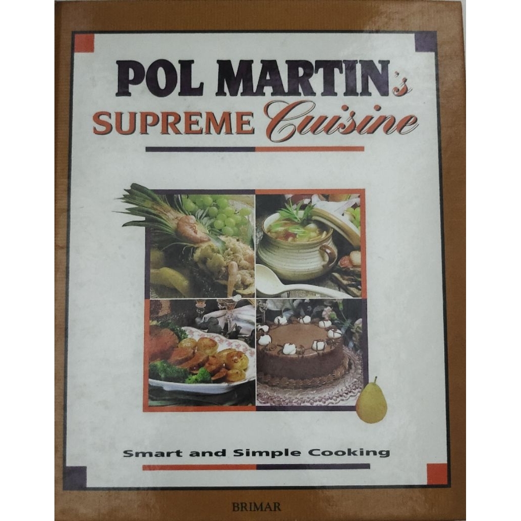 BUKU POL MARTIN SUPREME CUISINE BEKAS ORIGINAL
