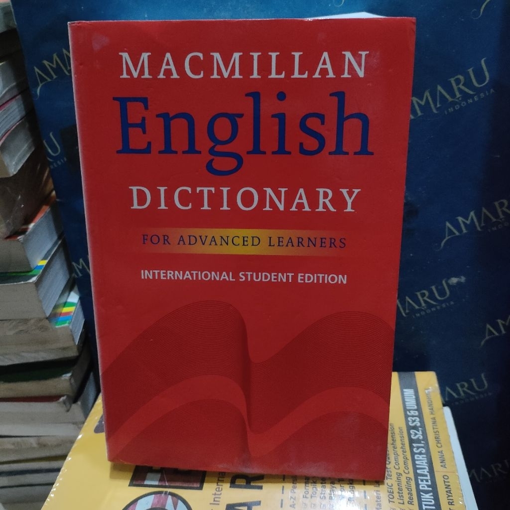 ORIGINAL BUKU MACMILLAN ENGLISH DICTIONARY FOR ADVANCED LEARNERS INTERNATIONAL STUDENT EDITION