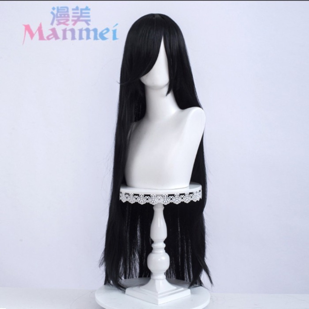 Wig Base Hitam 100cm Manmei