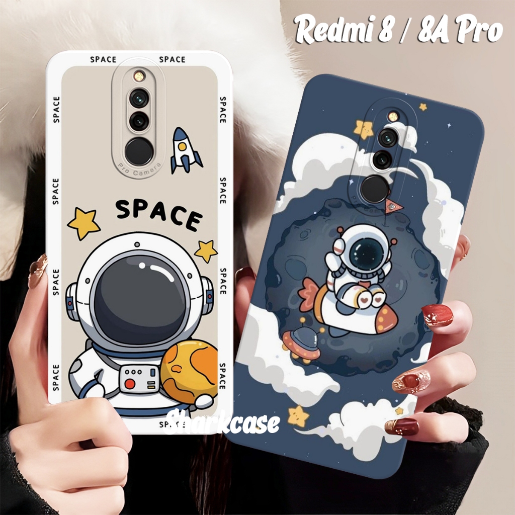 Softcase XIAOMI REDMI 8 / REDMI 8A PRO  Motif Astronot Nassa Terbaru Kekinian - Cesing Redmi - Case 