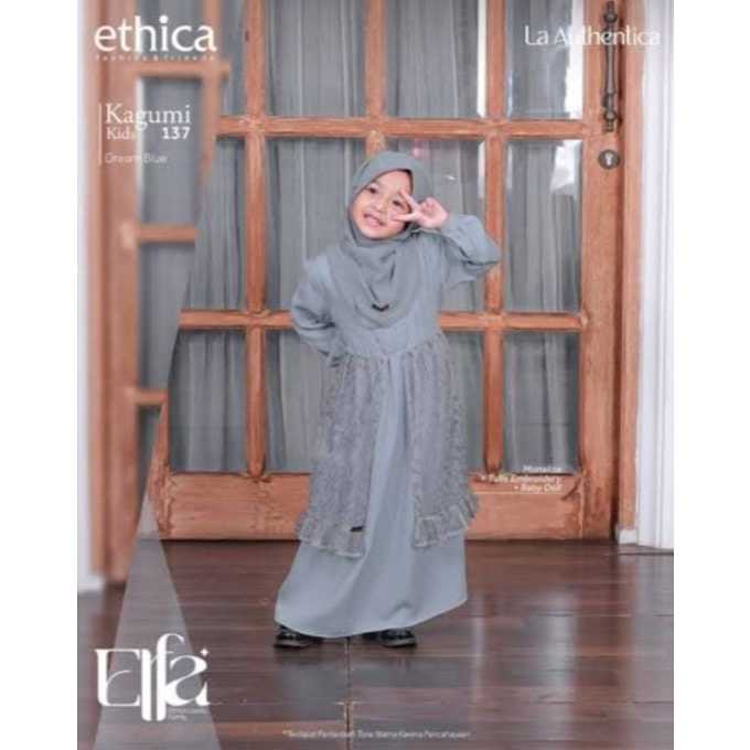 PROMO HEBOH Gamis Anak Ethica & Seply