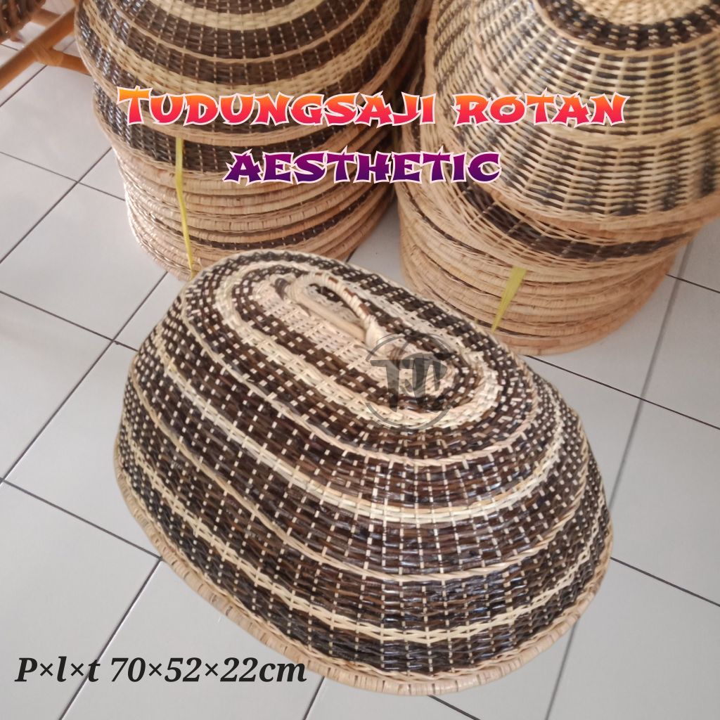 Tudung Saji Rotan Besar