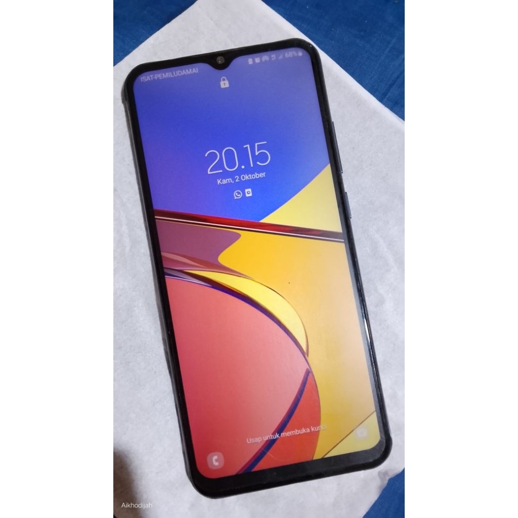 hp samsung galaxy a02s bekas normal