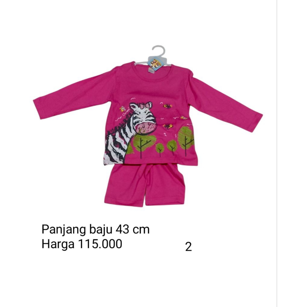 Baju & celana tidur anak perempuan