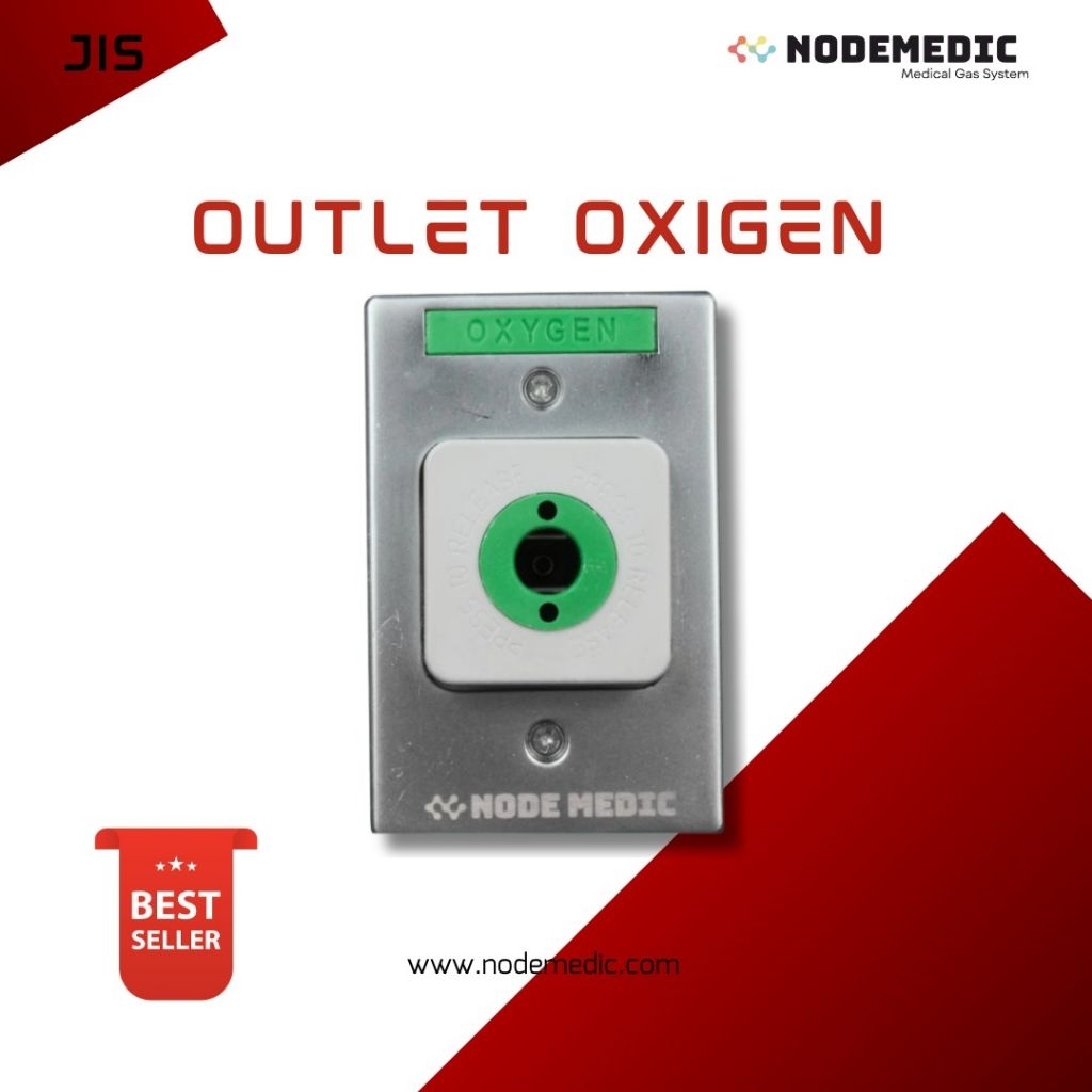 wallOutlet JIS-Gas medis-Medical-outlet-aksesoris rumah sakit