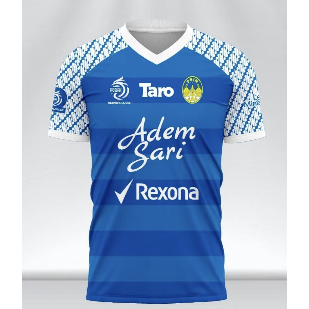 JERSEY PSIM YOGYAKARTA NEW HOME AWAY FREE NAMESET