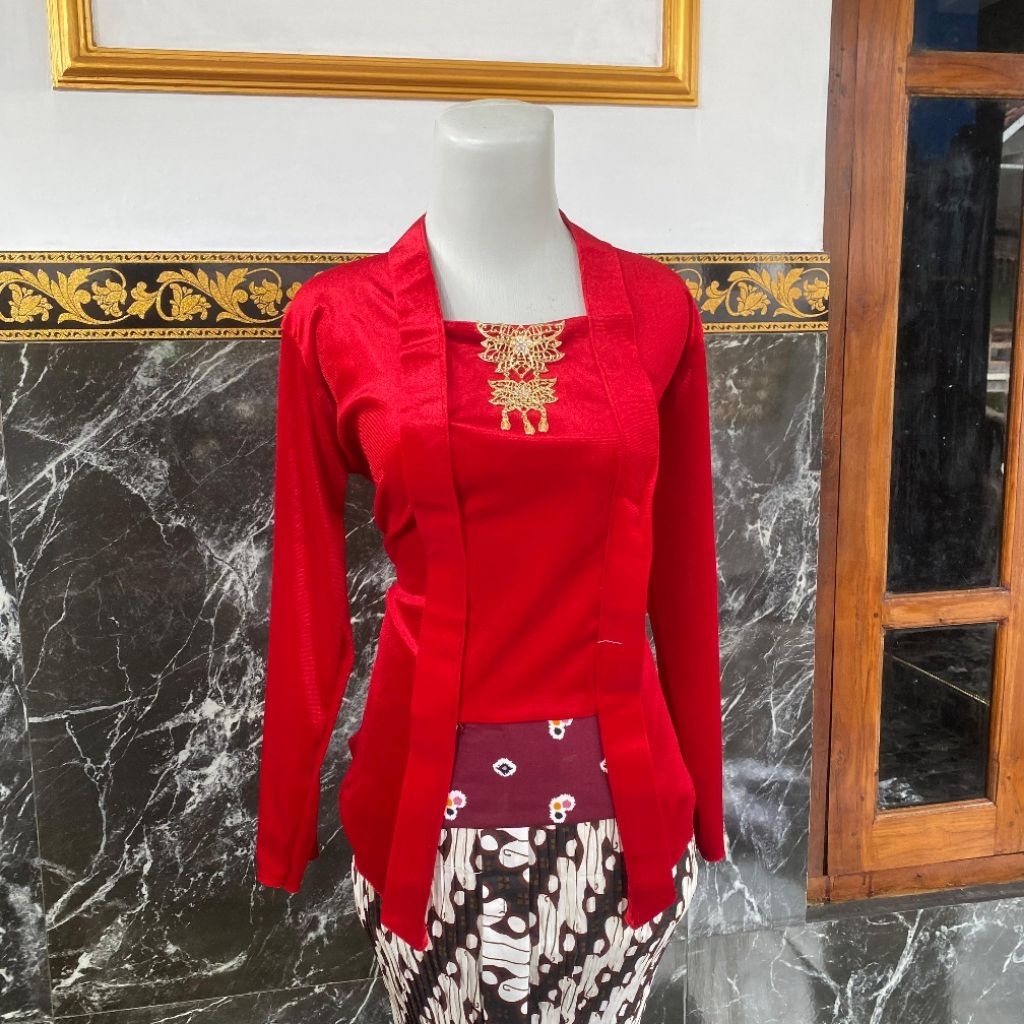 KEBAYA BLUDRU KUTUBARU FREE BROSS (kebaya dan bross)