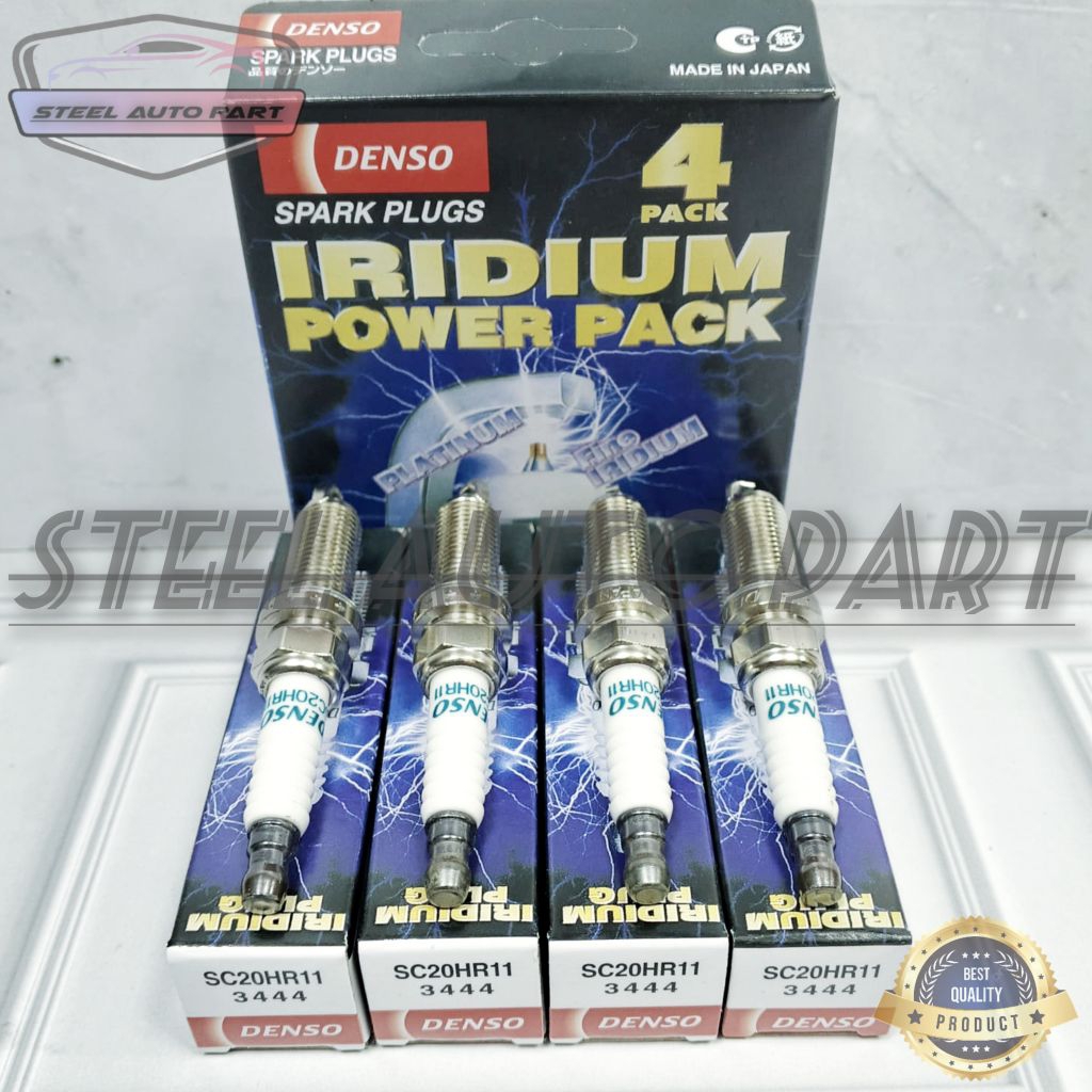 Busi Iridium Asli Denso Sienta Calya Sigra New Agya Ayla 1.2cc Original 1Pc