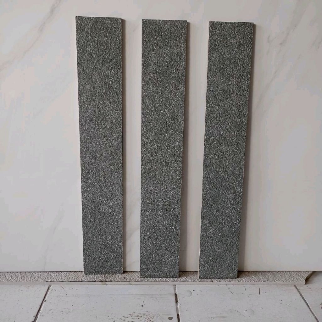 granit keramik list plint 10x60 arna ashira dark grey embosed