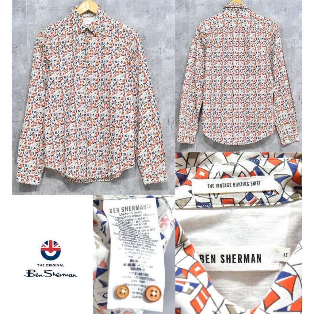 KEMEJA PANJANG BEN SHERMAN SIZE S