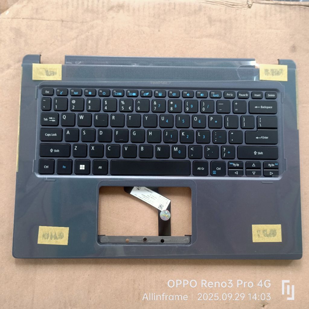 Frame + Keyboard laptop ACER TRAVELMATE P414RN-51 TMP414RN-51