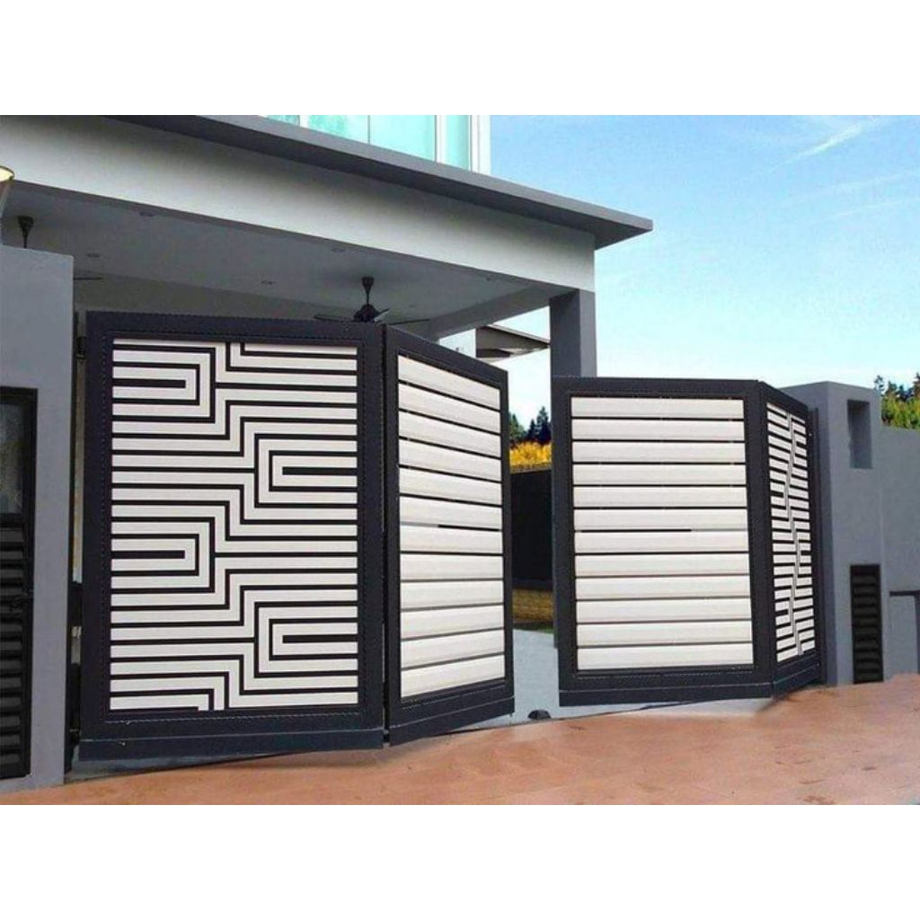 Pagar lipat minimalis modern