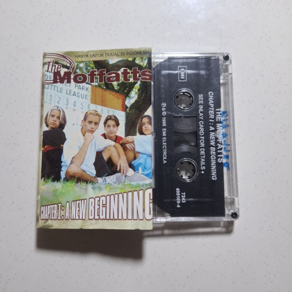 Kaset Pita The Moffatts A New Beginning Second