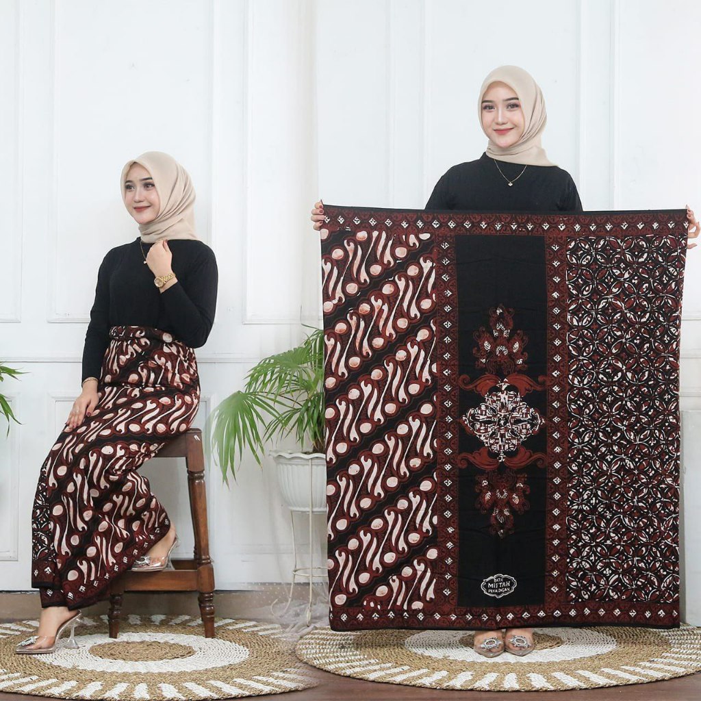 Sarung Wanita Santriwati Sarung Batik Cap Santriwati Sarung Batik Pekalongan