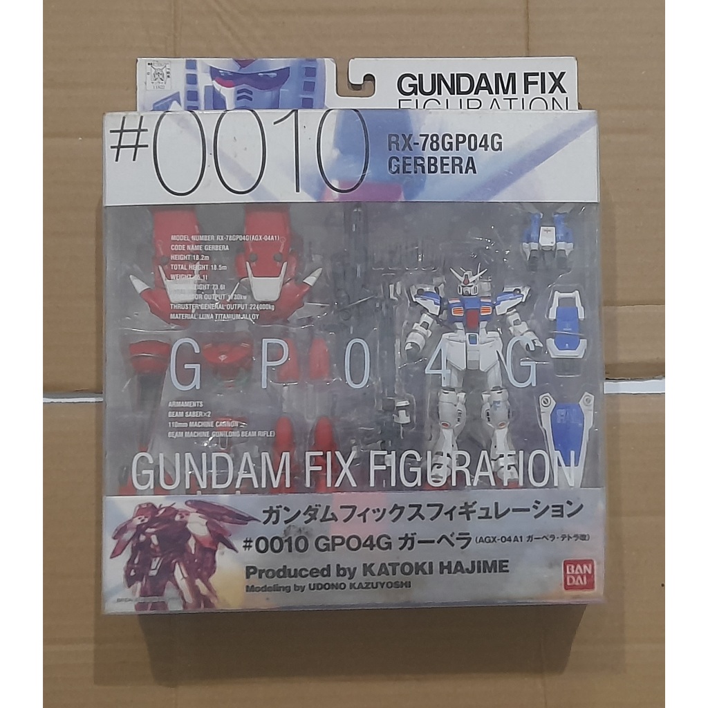 Bandai Gundam Fix Figuration Gundam Gerbera Gp04 / Tetra Kai Katoki Hajime 1/144 Ori Rare