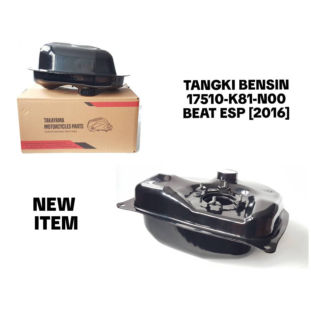 TANGKI BENSIN (HITAM) HONDA BEAT ESP 2016 [17510-K81-N00]