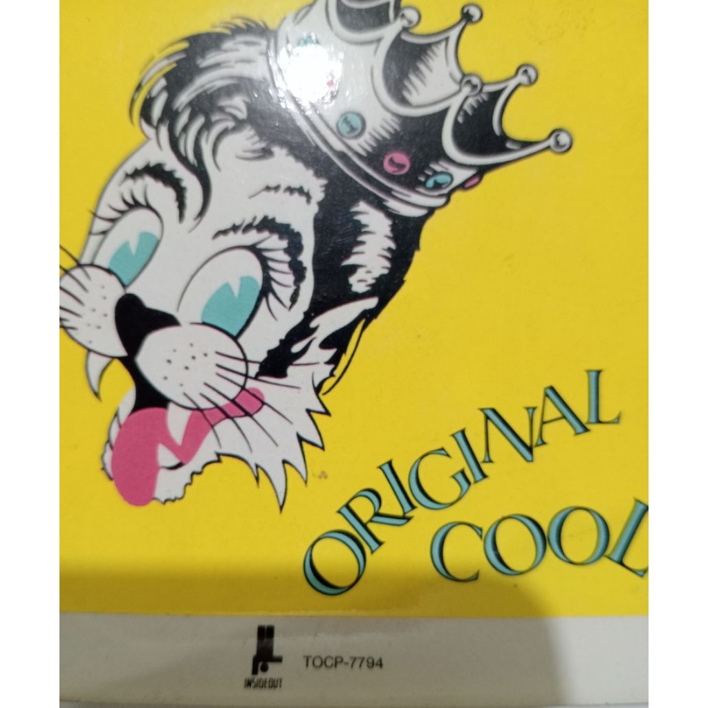80s vintage sticker band Stray Cats - Orginal Cool