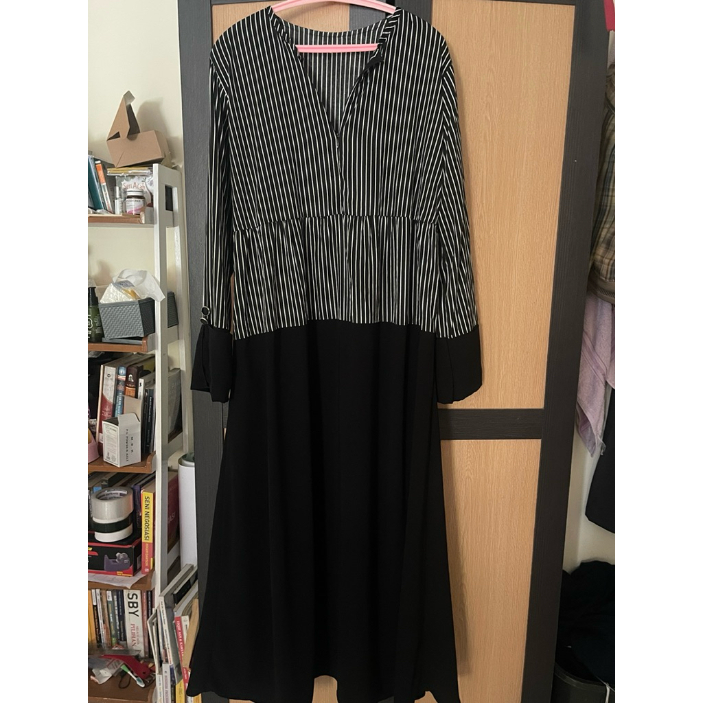 preloved gamis custom sendiri katun jepang x jetblack fortaleza