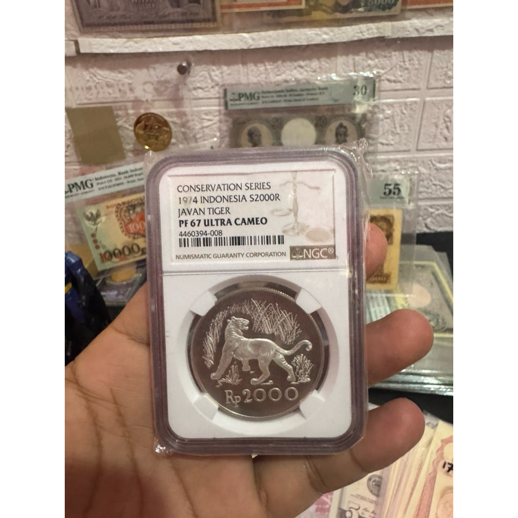 Koleksi Koin 2000 Macan NGC PF 67 Ultra Cameo