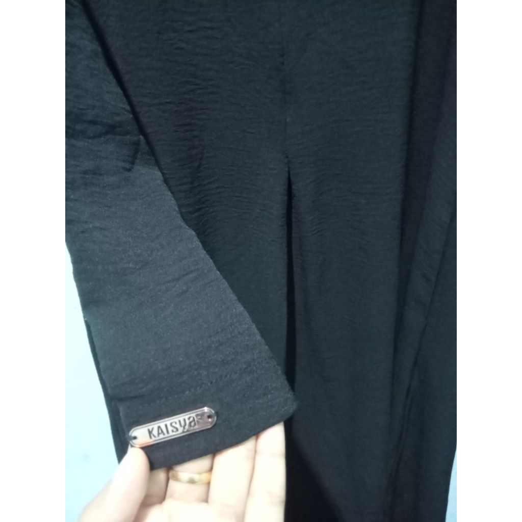 Gamis abaya hitam by Kaisya