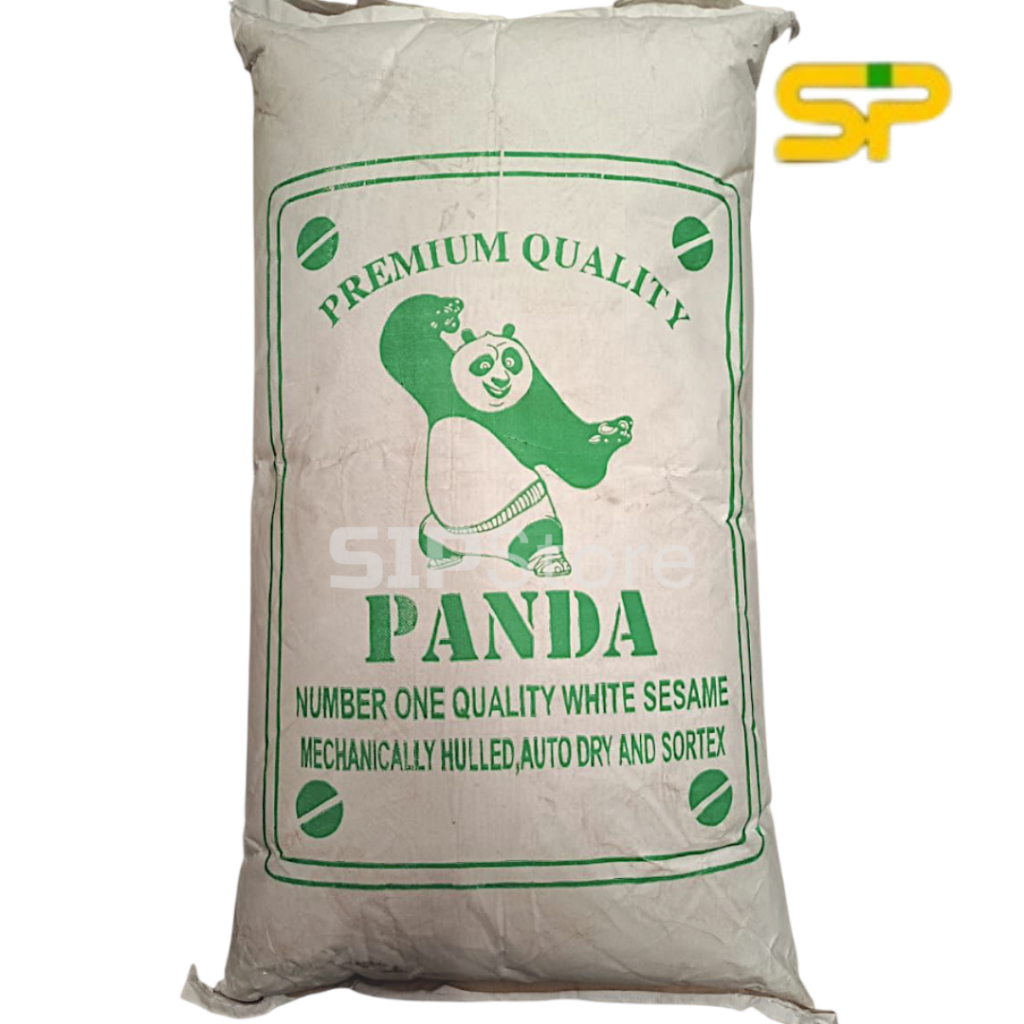 Wijen Putih "PANDA" 25kg / Wijen Putih Super Best Quality / Wijen Putih Premium 25 kg