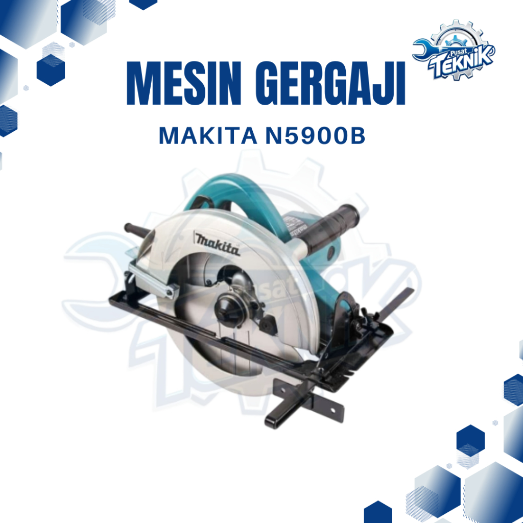 MAKITA N5900B Mesin Circular Saw 9 Inch Gergaji Listrik Circle Potong Kayu N 5900 B N5900 B N 5900B