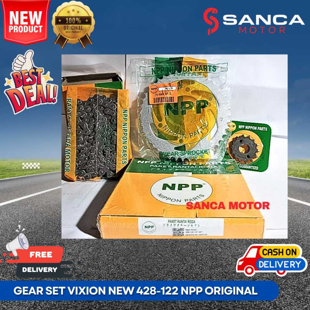 GEAR SET VIXION NEW ORIGINAL NPP PREMIUM