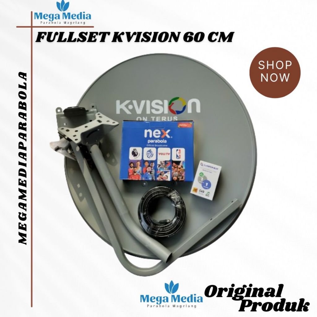 Paket parabola mini 1TV Nex Parabola biru komplit MNC grup Liga Inggris Liga Champions