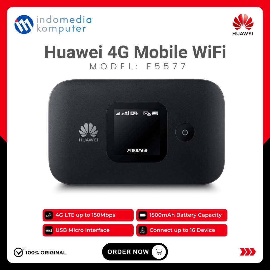 Modem Huawei E5577-937 3000MAH Huawei E5577-937 Modem Mifi Huawei E5577-937 3000MAH
