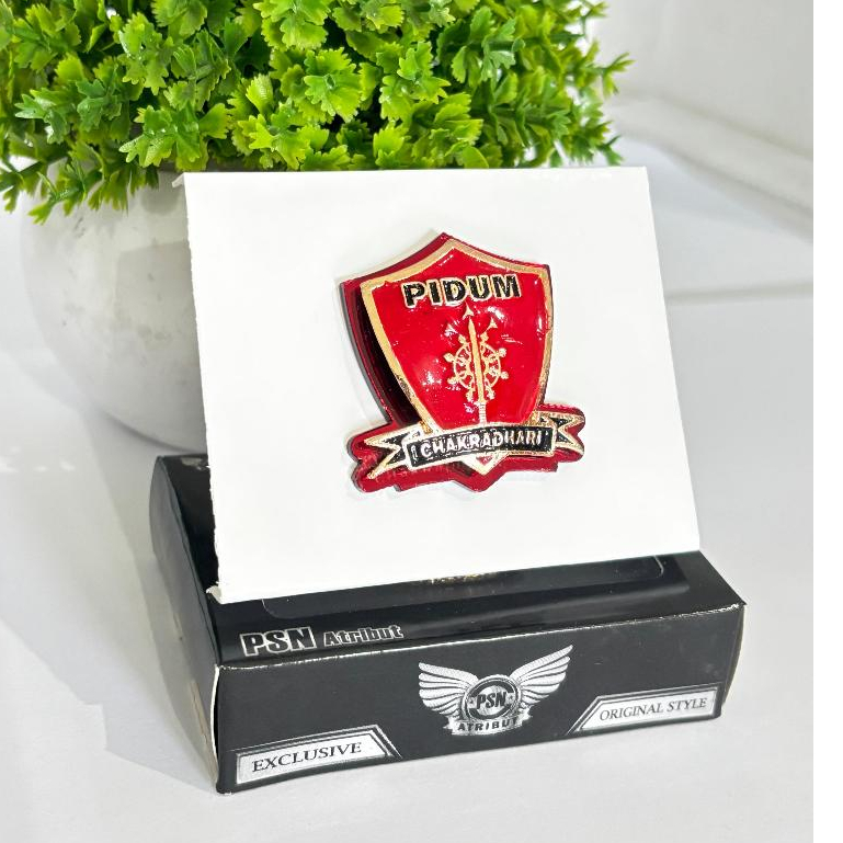 Pin Pidum Kejaksaan / pin kejaksaan bahan logam berkualitas