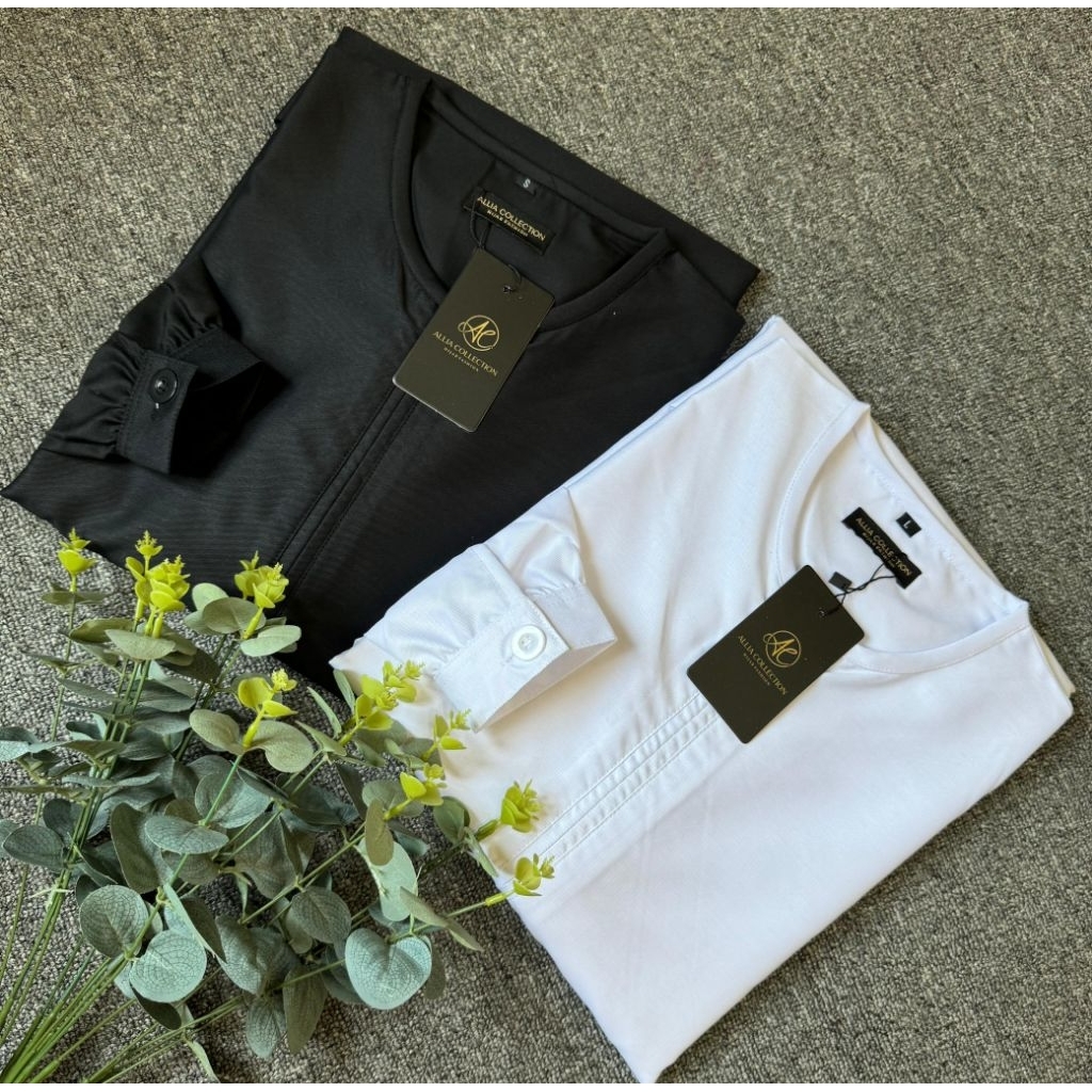 Abaya Zaena Kekinian bahan katun madina premium