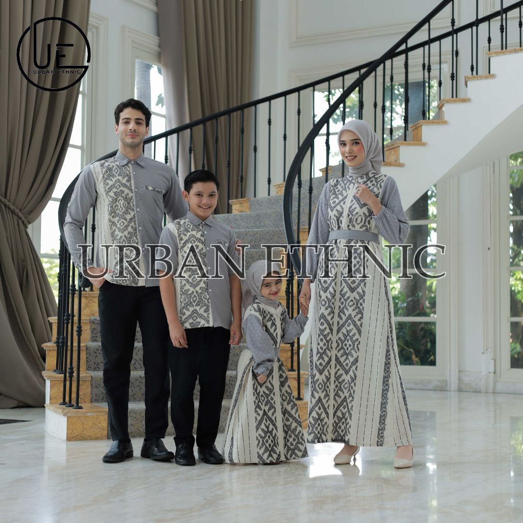 URBAN ETHNIC Belvia family series, baju lebaran tenun, set family belvia, couple kondangan, sarimbit