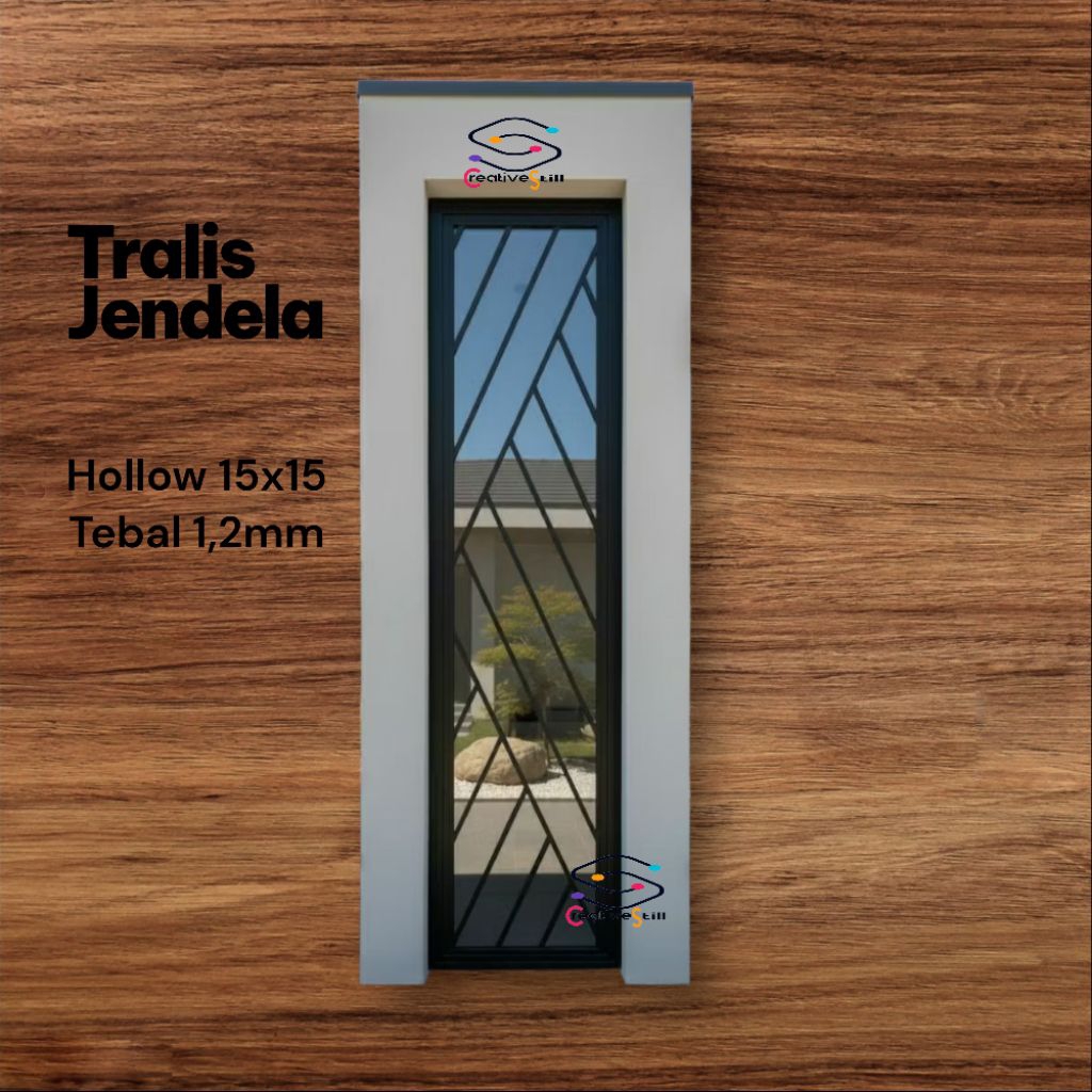 Bisa Custom // Tralis Jendela 120x30cm 160X30cm