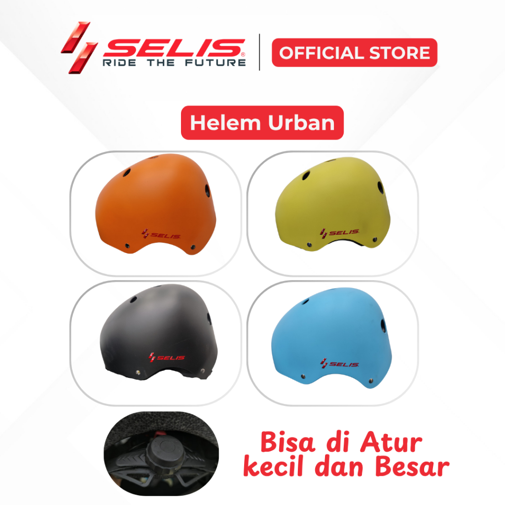 SELIS - Helem Sepeda Urban ( Helmet / Helm )