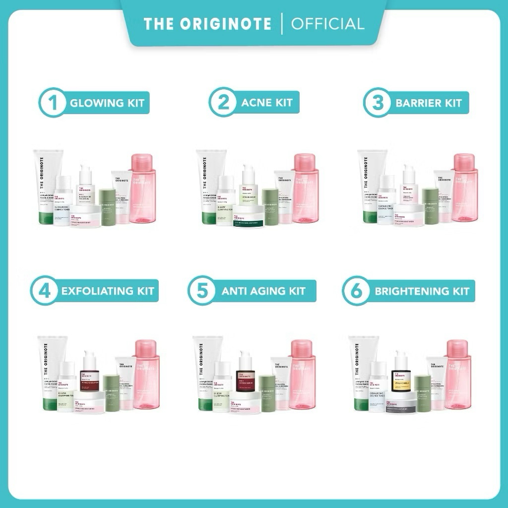 The Originote Special Bundle 7in1 Paket Skincare